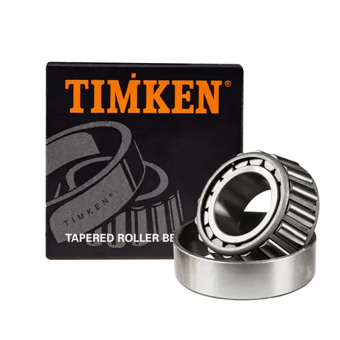 Rolamento de rolos cônicos Timken com a caixa da marca, linha industrial e agrícola